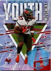 2021 Panini Prestige Football RONALD JONES II Youth Movement Insert #YM-5